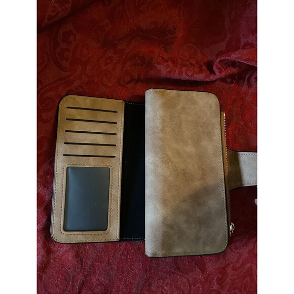 Women Forever Soft Suede? Wallet Long Clutch Card Holder Pouch Best Gift - Picture 3 of 7